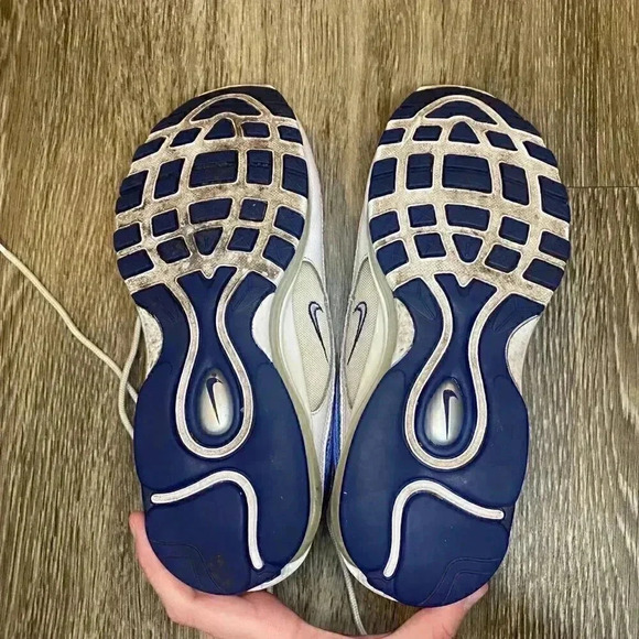 Mens Nike Air Max 97 Blue and White - 8.5 - Picture 6 of 11